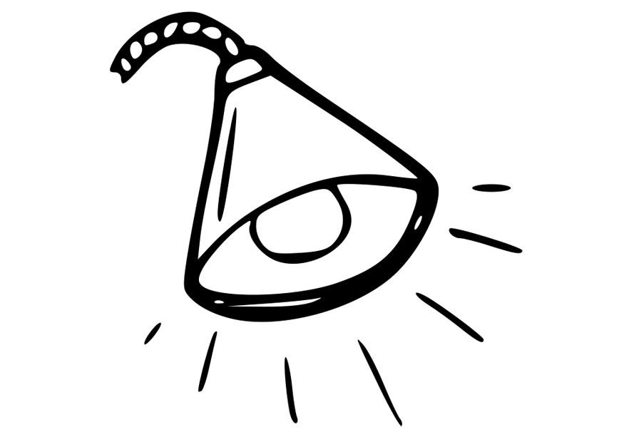 lampe Coloriage lampe