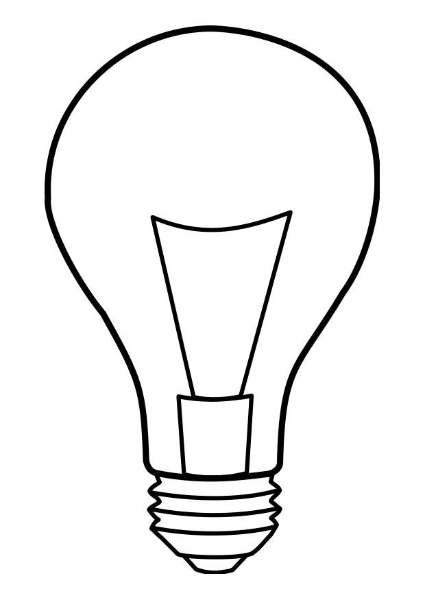 lampe Coloriage lampe