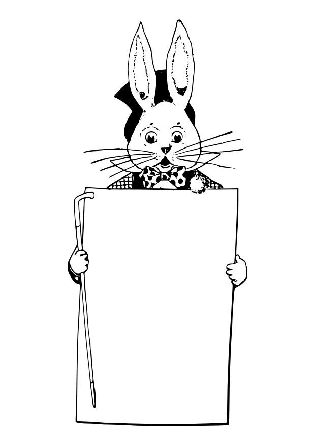 lapin de pA¢ques Coloriage lapin de pA¢ques