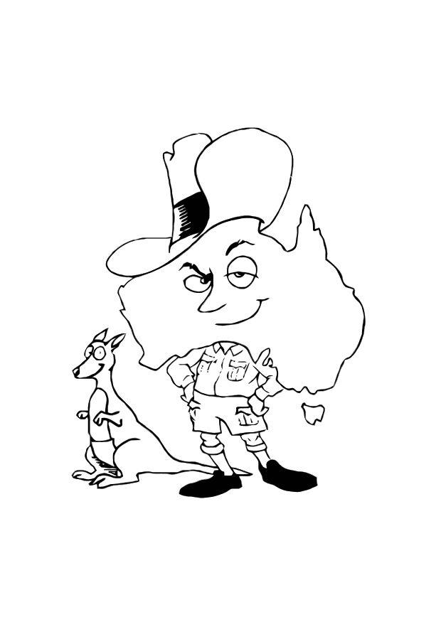 laustralie Coloriage laustralie