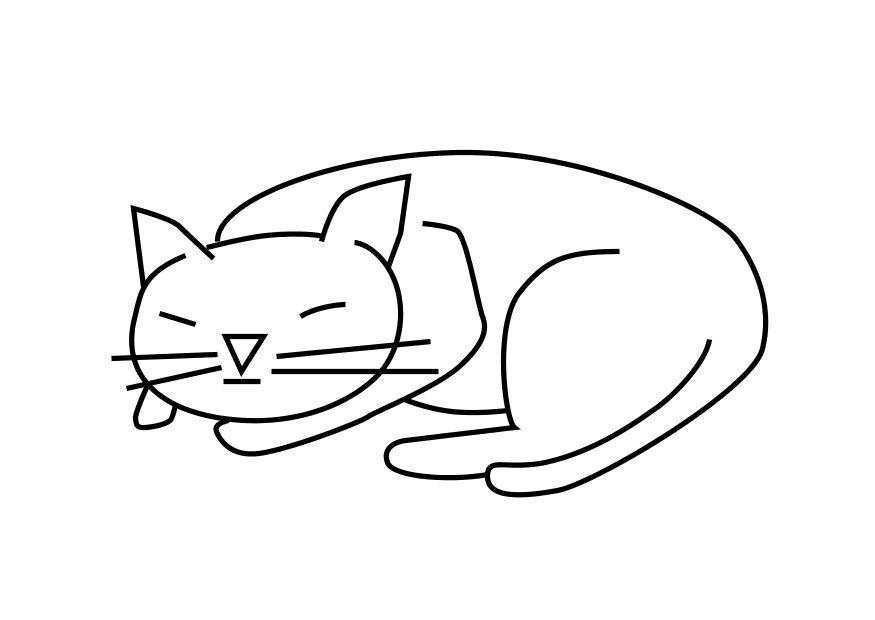 le chat Coloriage le chat