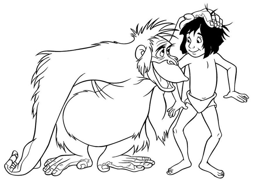 le livre de la jungle Coloriage le livre de la jungle