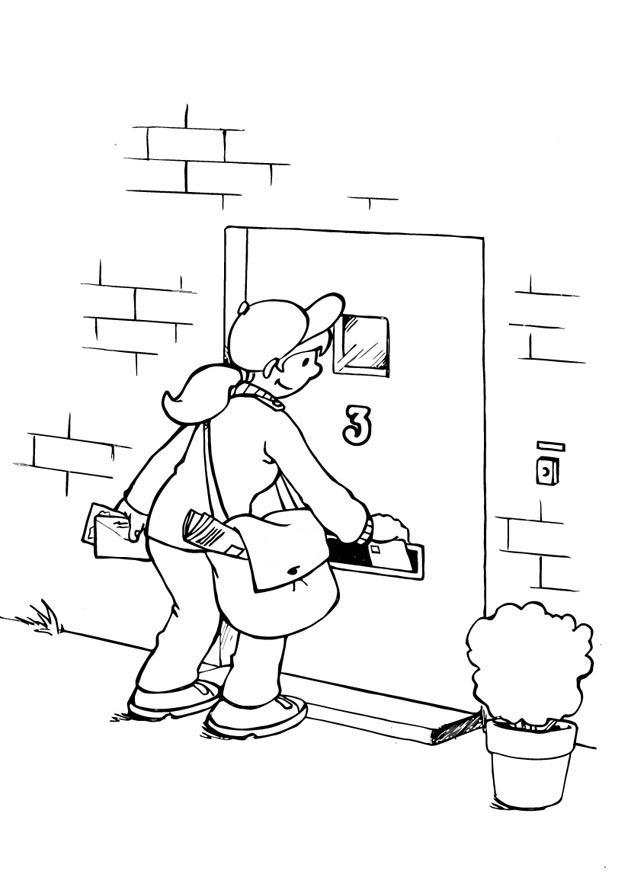 le parcours de la lettre 7 Coloriage le parcours de la lettre 7