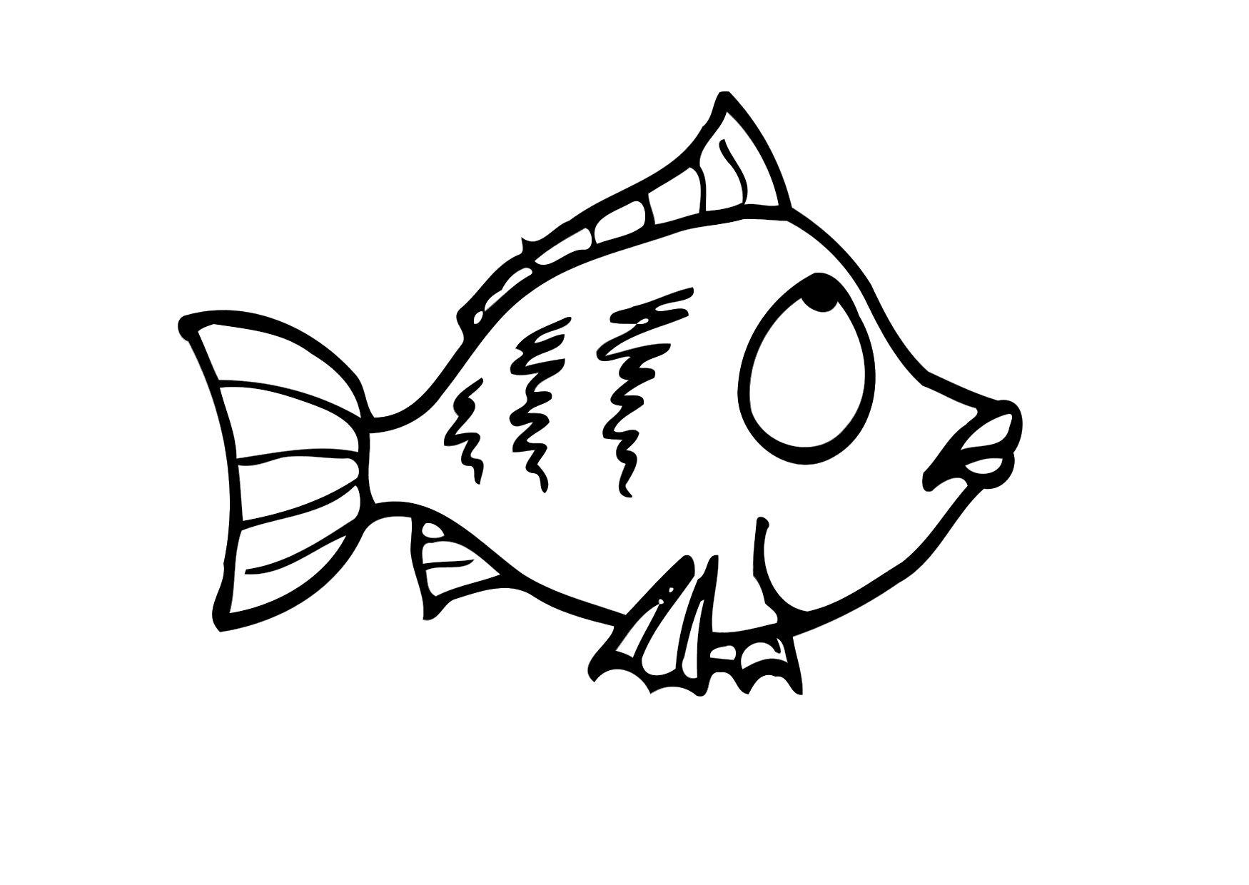 le poisson Coloriage le poisson