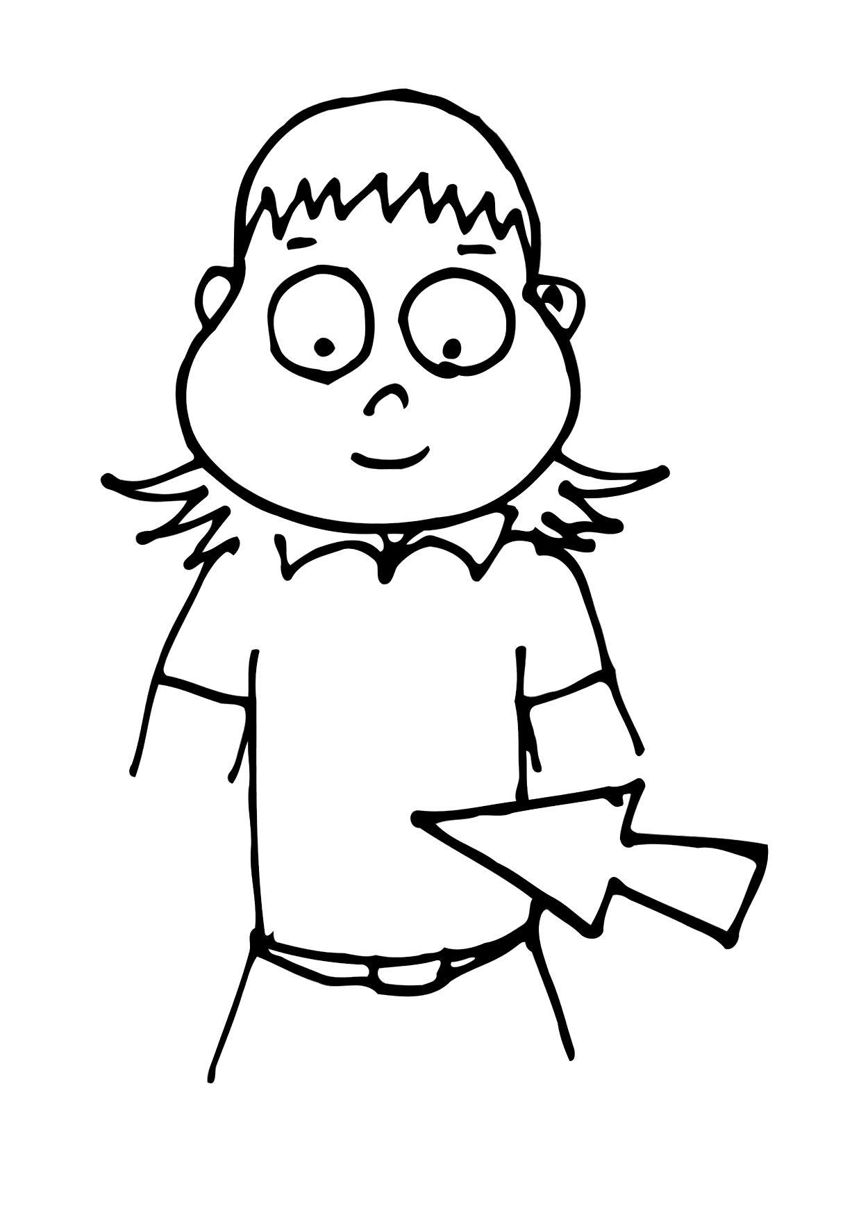 le ventre Coloriage le ventre