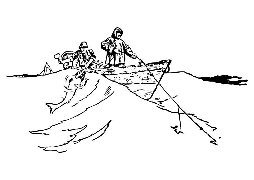 les pAªcheurs Coloriage les pAªcheurs