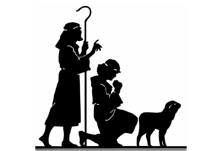 les rois mages devant la crA¨che Coloriage les rois mages devant la crA¨che