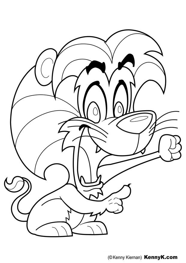 lion Coloriage lion