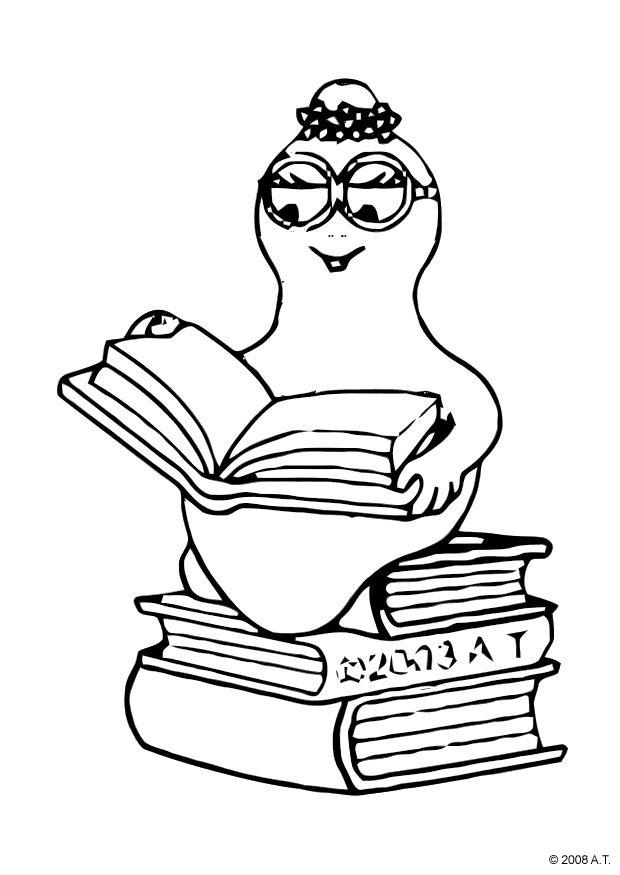 lire Coloriage lire