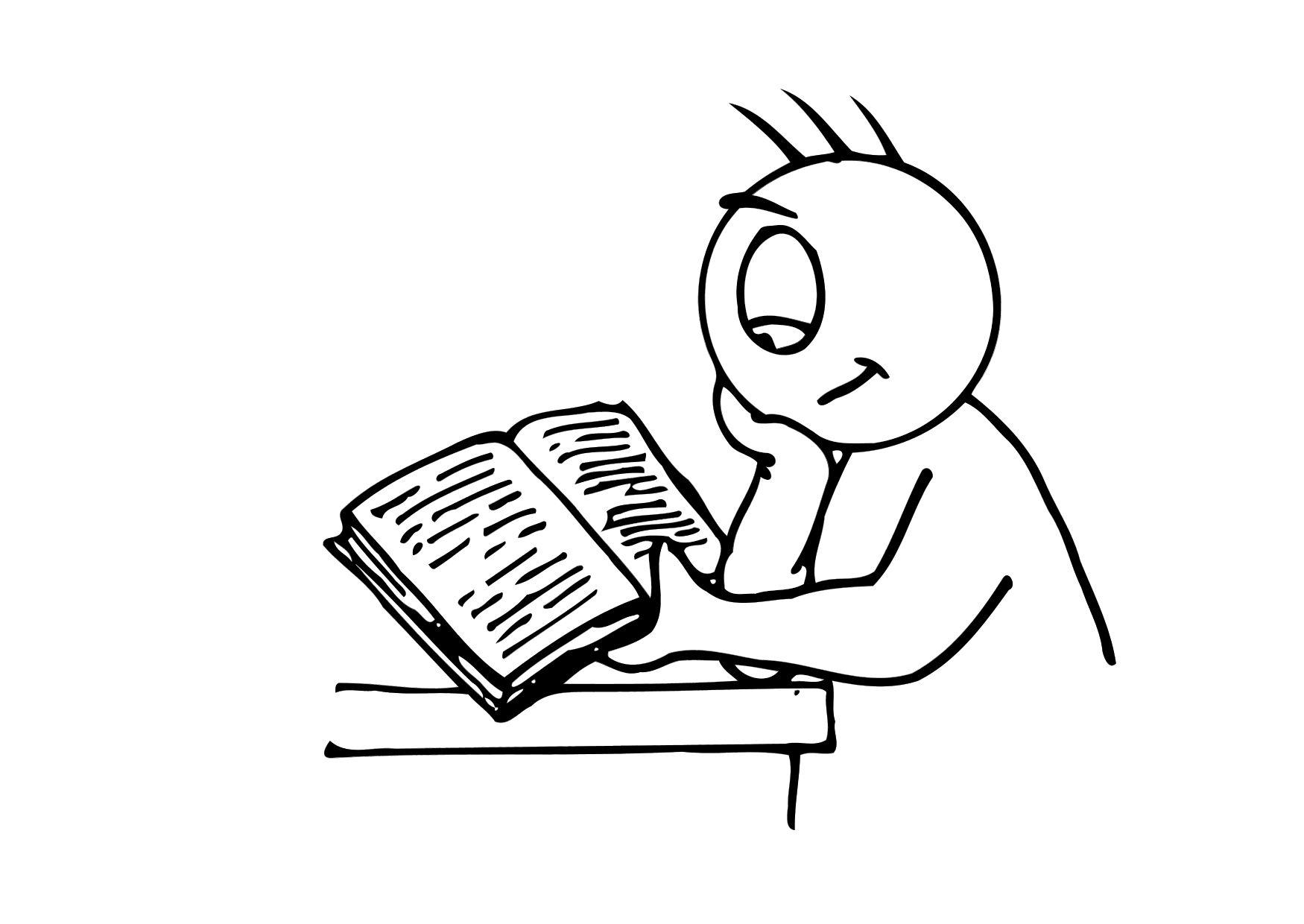 lire Coloriage lire