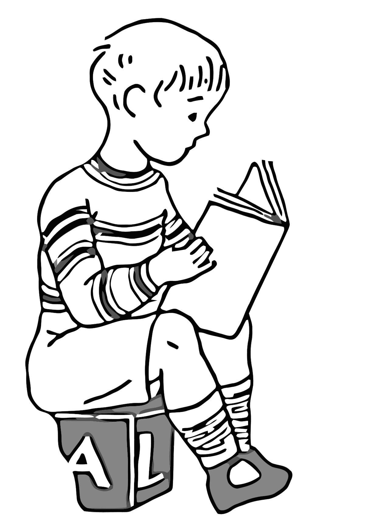 lire Coloriage lire