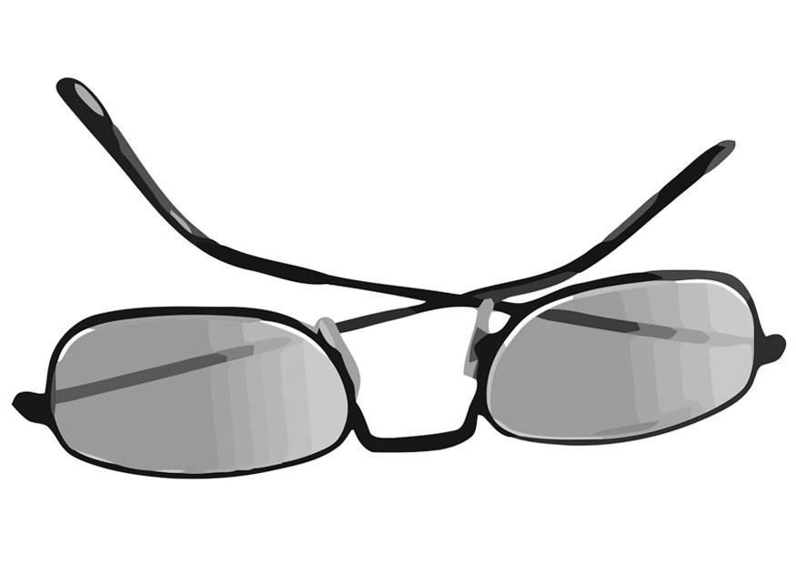 lunettes de soleil Coloriage lunettes de soleil