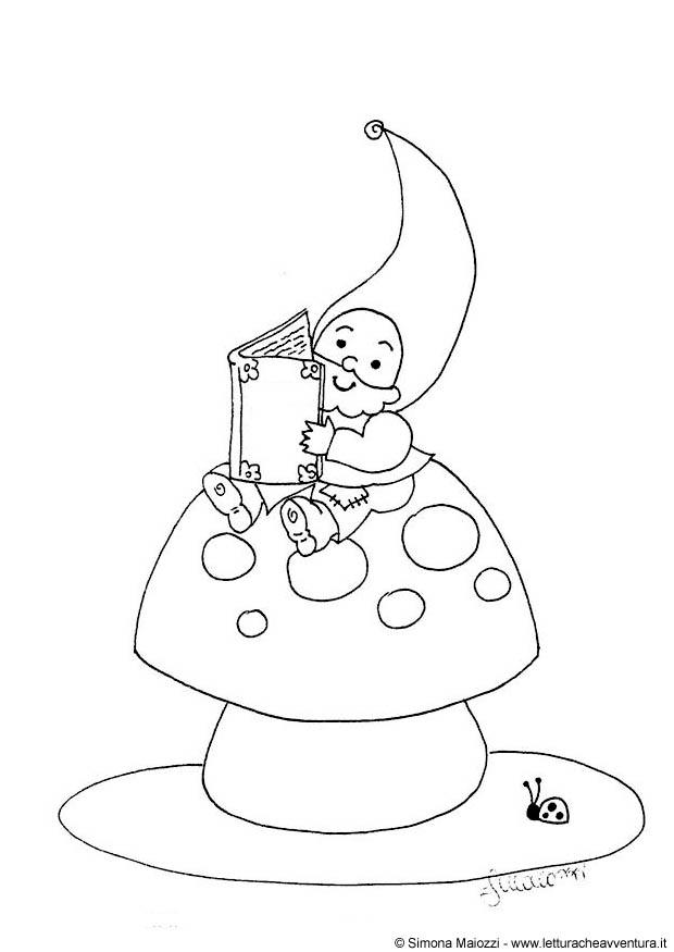 lutin Coloriage lutin
