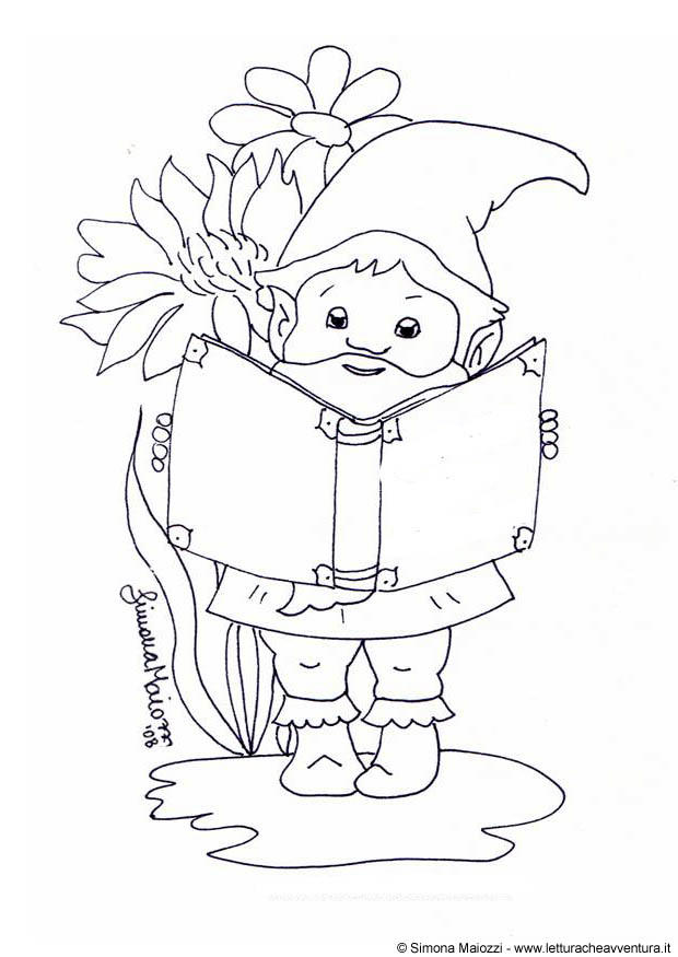 lutin Coloriage lutin