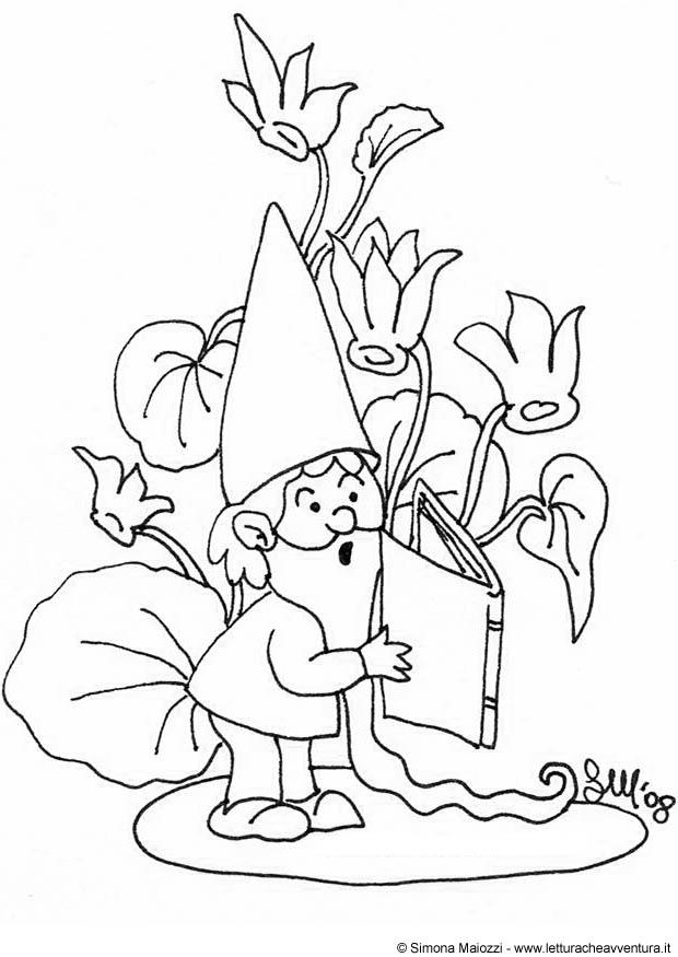 lutin Coloriage lutin