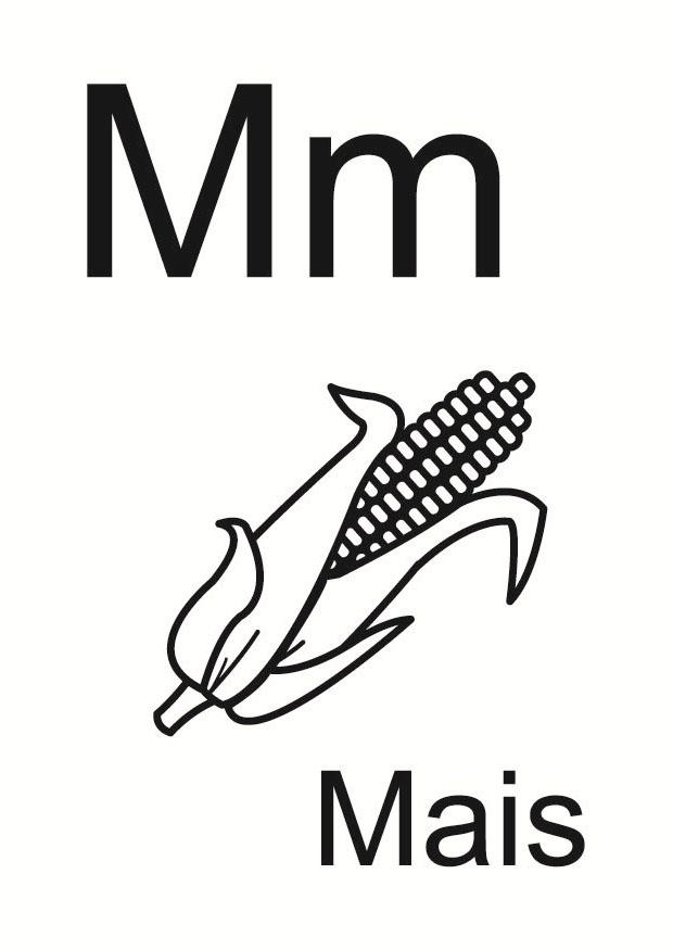 m Coloriage m