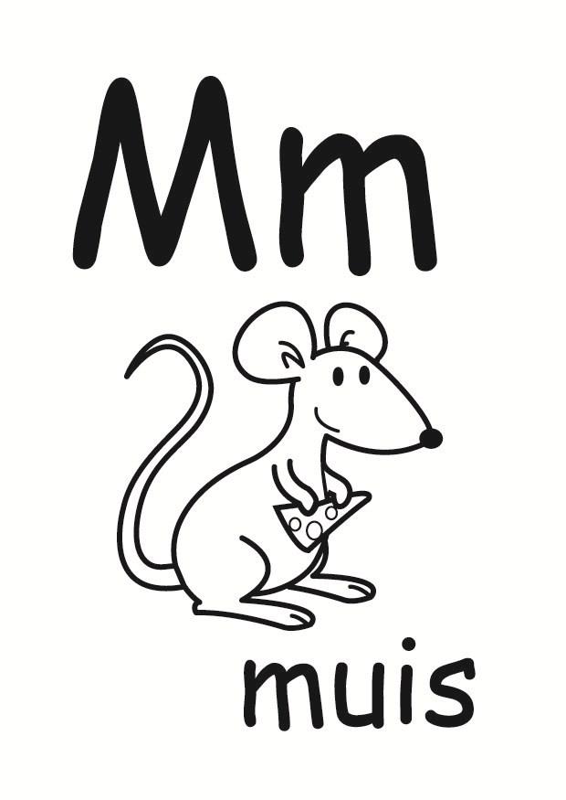 Coloriage m