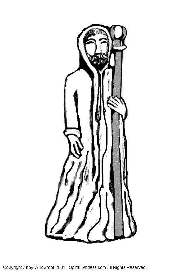 magicien Coloriage magicien