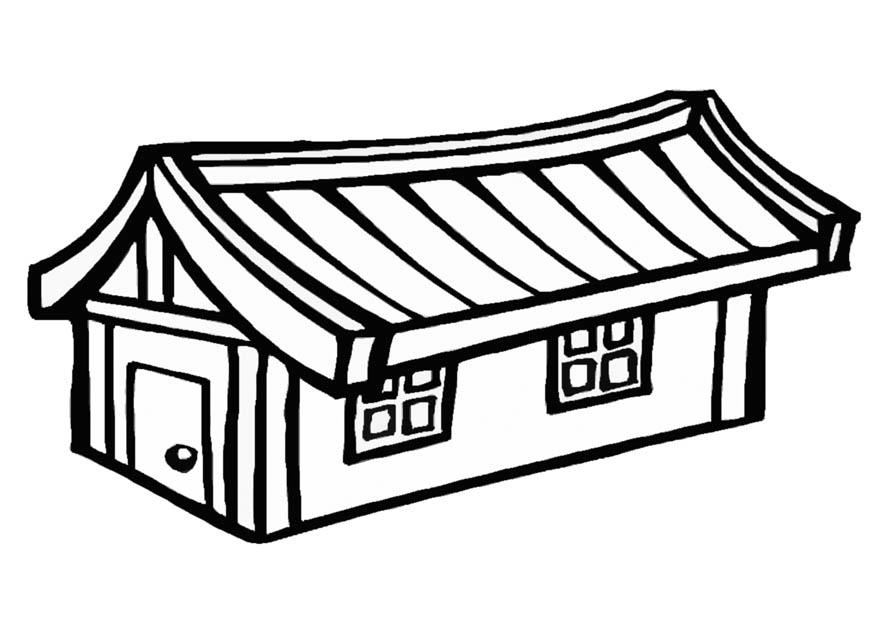 maison Coloriage maison