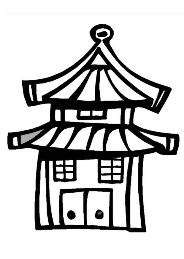 maison Coloriage maison