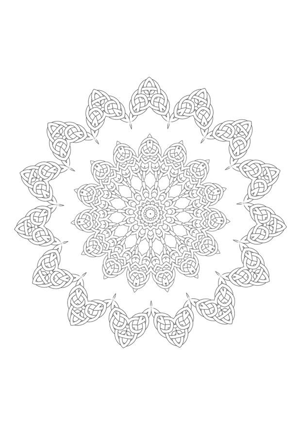 mandala Coloriage mandala