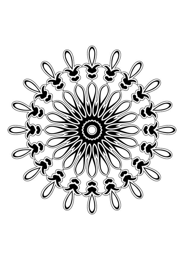 mandala Coloriage mandala