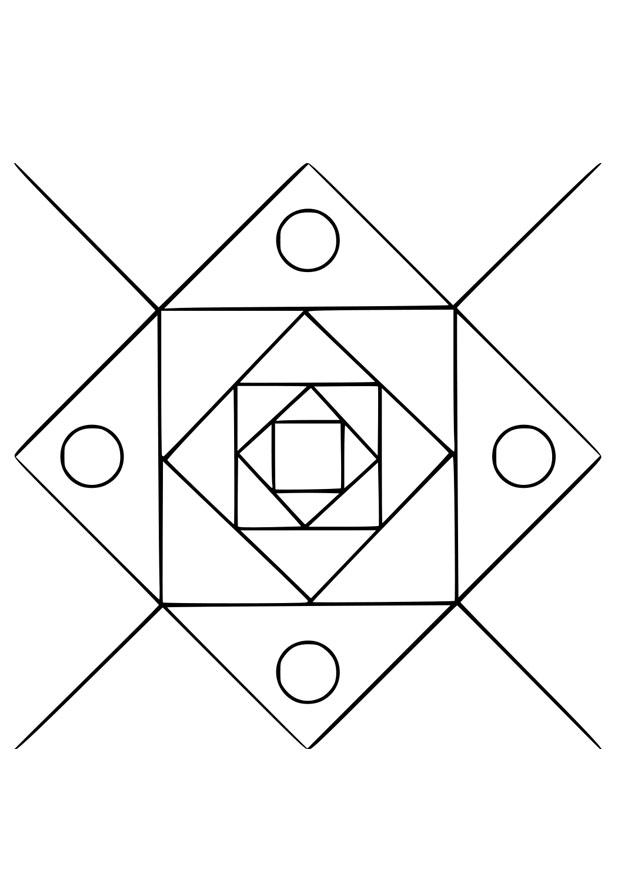 mandala12 Coloriage mandala12