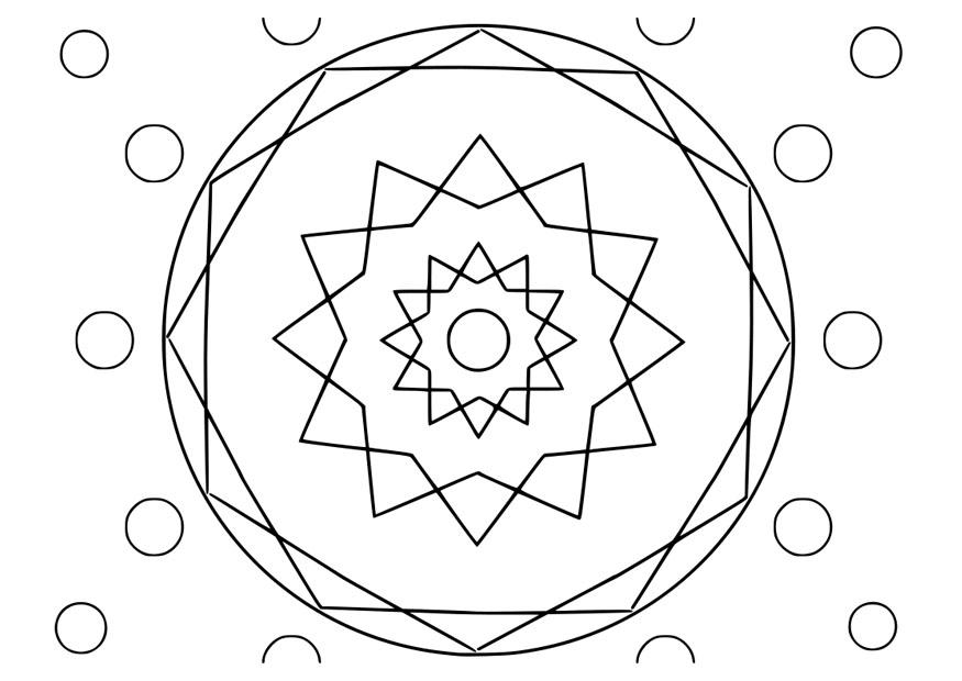 mandala22 Coloriage mandala22