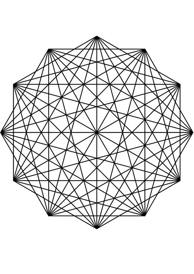 mandala27 Coloriage mandala27
