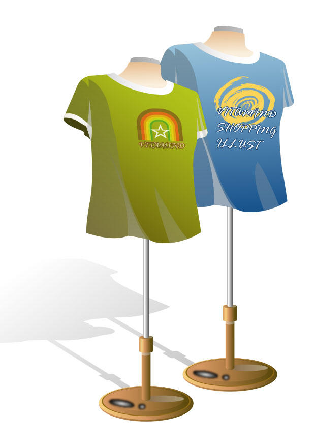 mannequins avec des t-shirts Image mannequins avec des t-shirts