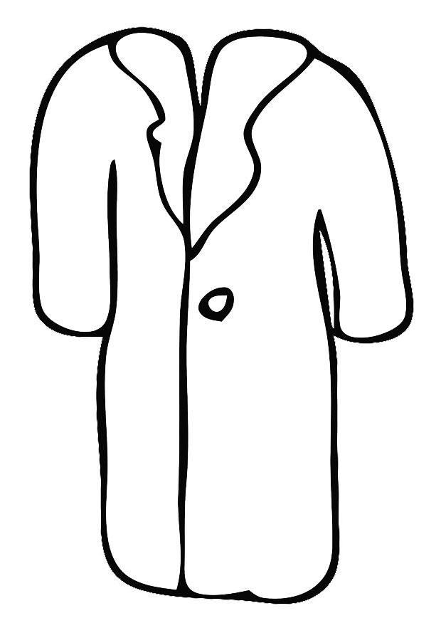 manteau Coloriage manteau