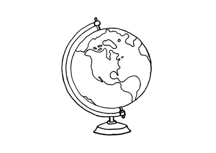 map monde Coloriage map monde