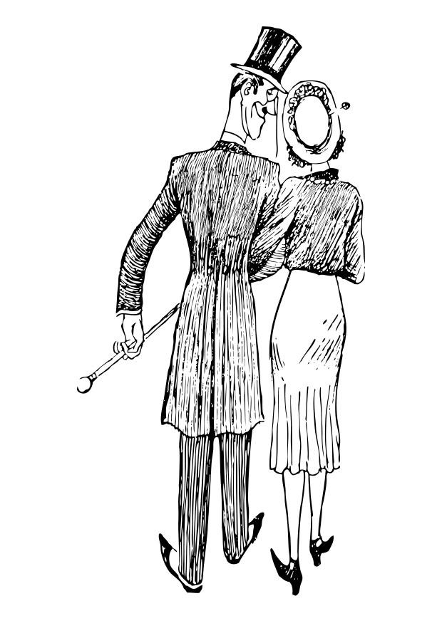 marcher Coloriage marcher