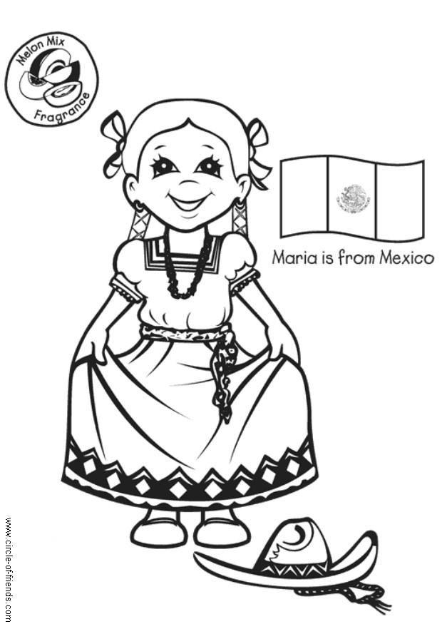 maria Coloriage maria