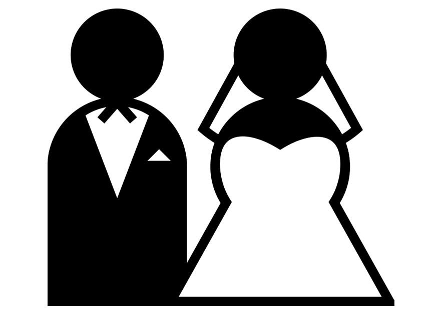 mariage Coloriage mariage