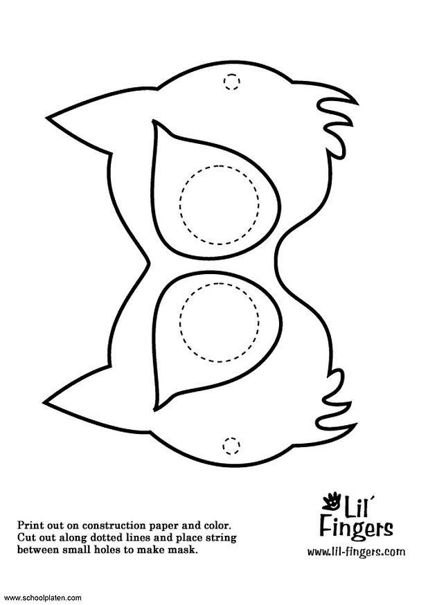 masque Coloriage masque