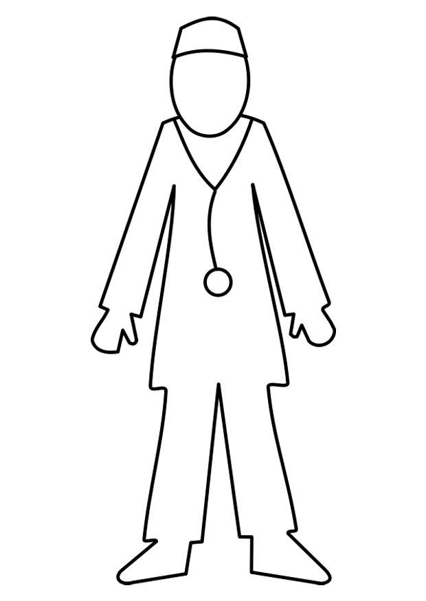 mA©decin Coloriage mA©decin