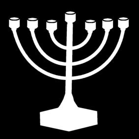 menorah Coloriage menorah