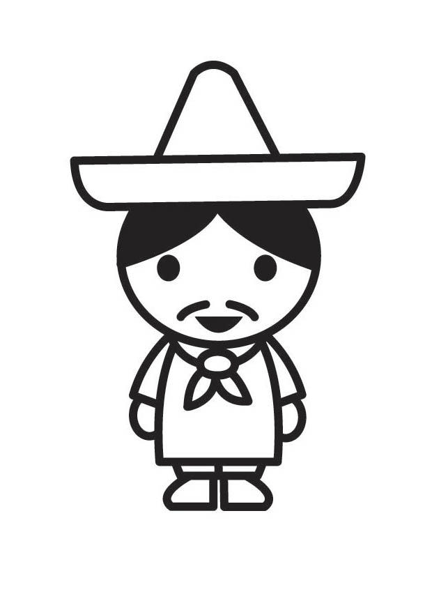 mexicain Coloriage mexicain