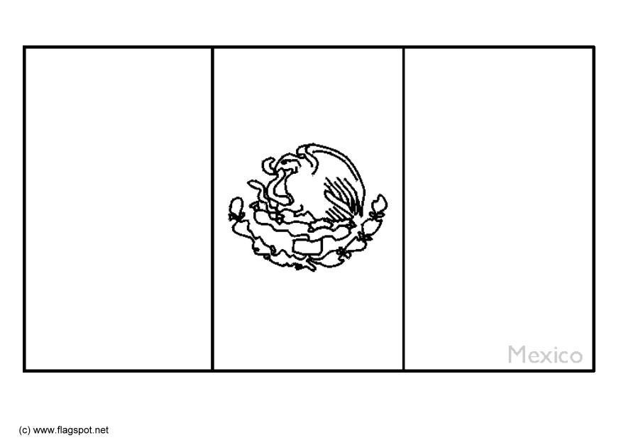 mexique Coloriage mexique