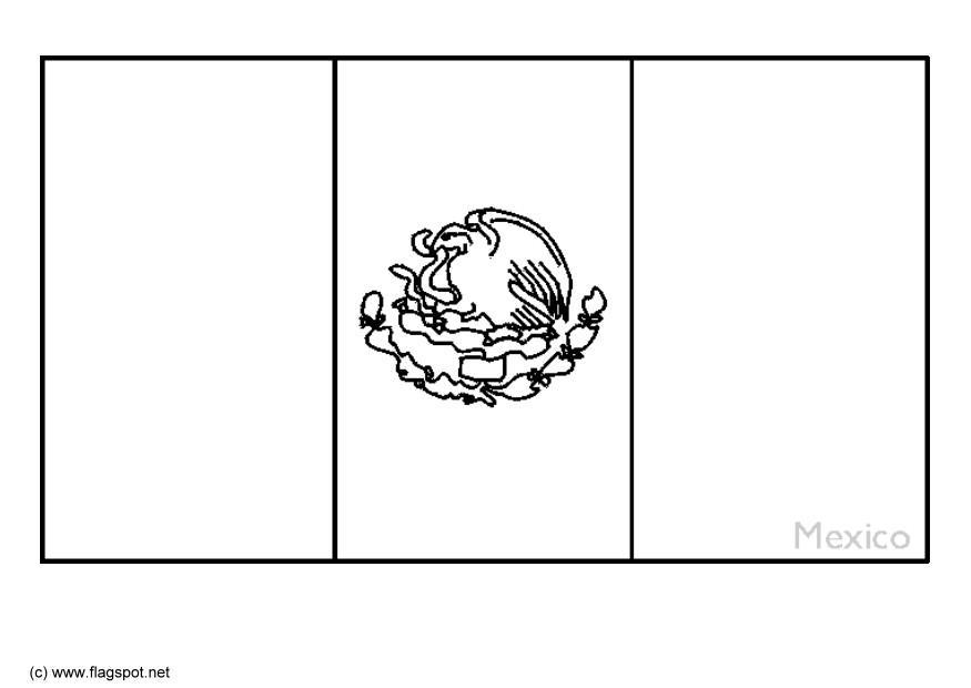 mexique Coloriage mexique