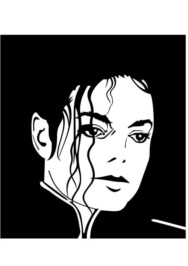 michael jackson Coloriage michael jackson