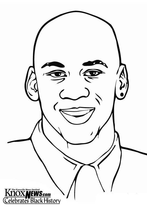 michael jordan Coloriage michael jordan