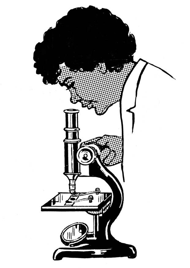 microscope Coloriage microscope