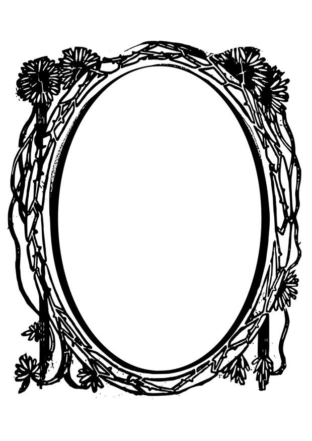 miroir Coloriage miroir