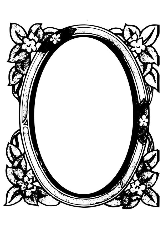 miroir Coloriage miroir
