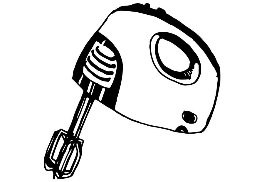 mixeur Coloriage mixeur
