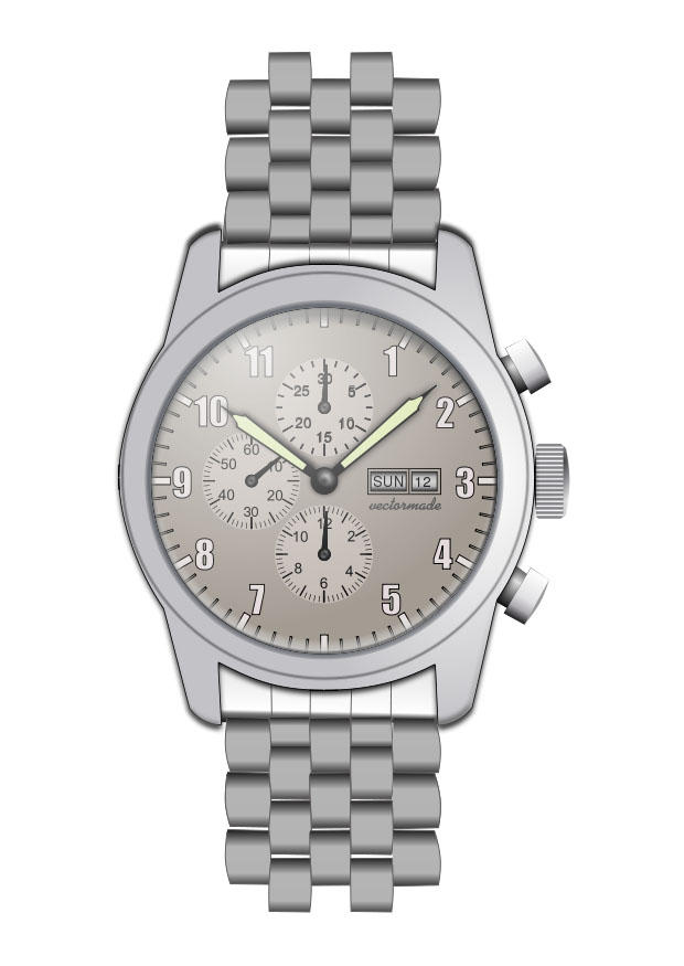 montre-bracelet Coloriage montre-bracelet