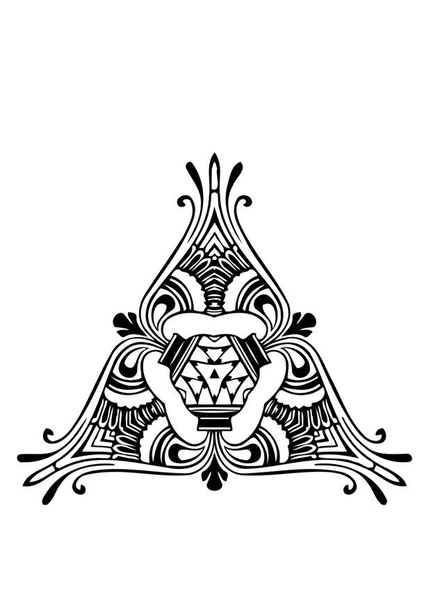 motif Coloriage motif