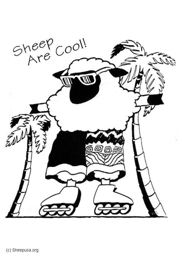 mouton Coloriage mouton